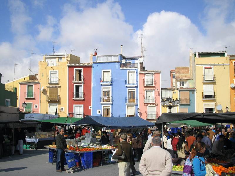 Market at Villajoyosa